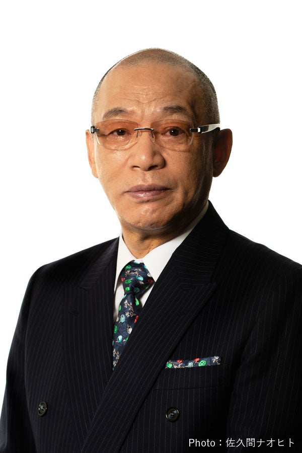 落合博満の正式配布写真。講演会の登壇者紹介用で、今回公演の実施写真ではありません。写真内の撮影者表示を保持