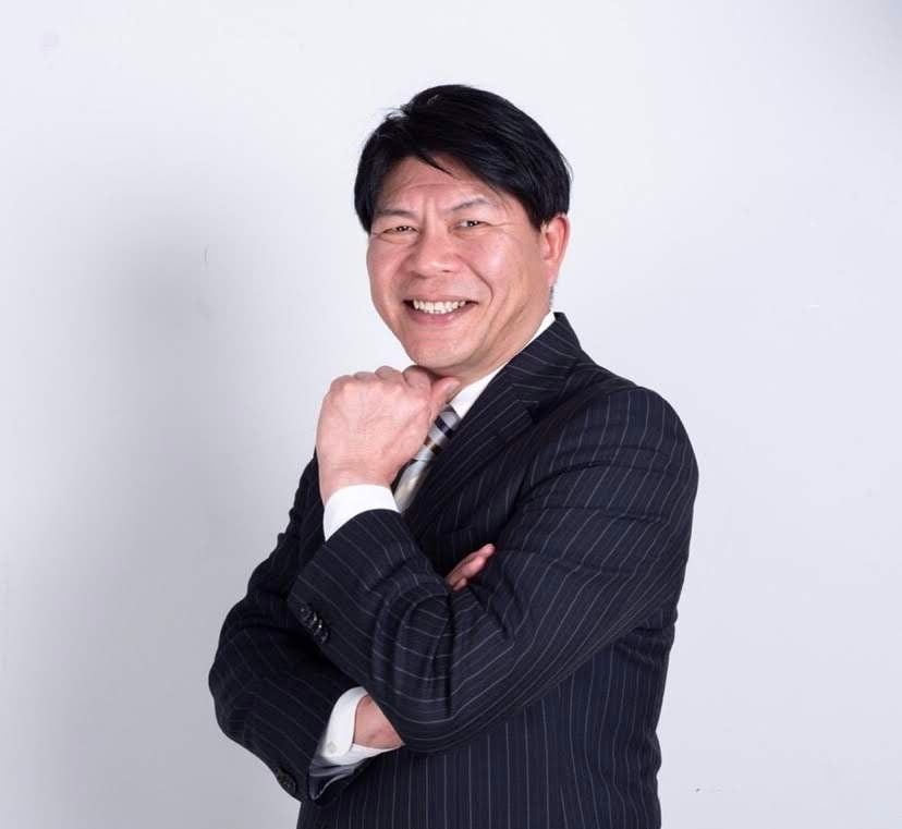 川崎憲次郎の正式配布写真。講演会の登壇者紹介用で、今回公演の実施写真ではありません